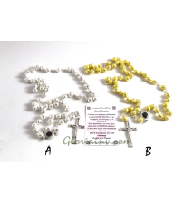 Silver + Gold Rosary 